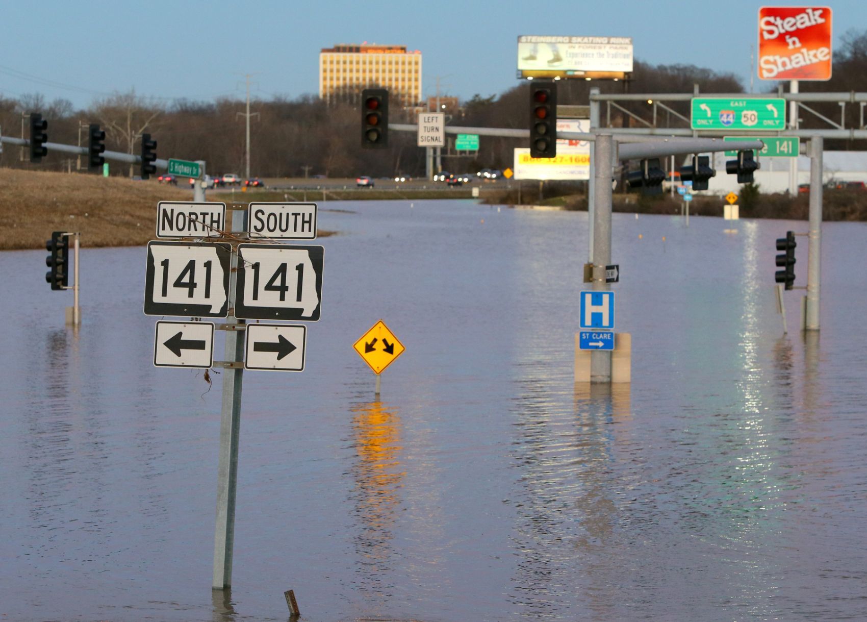 Interstate 44 reopens after Meramec flood water recedes